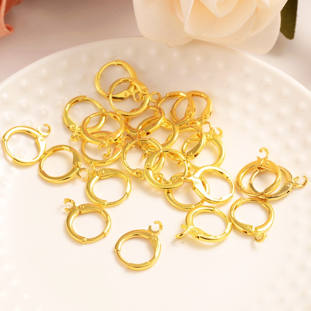 100pcs/lot gold plated Open Jump Rings Direct 12 mm S..